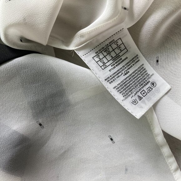 Guess Sheer Floral Size S Button-Down Blouse - Picture 6 of 9